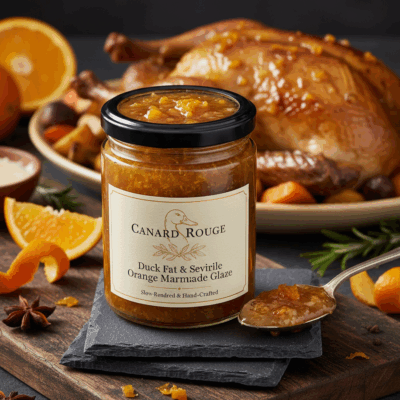 Duck Fat & Seville Orange Marmalade Glaze